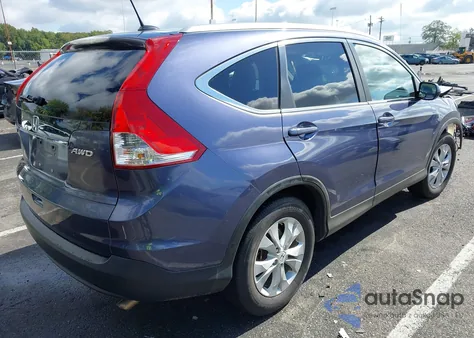 2013 Honda Cr-V Ex-L из США, поврежденный, VIN 2HKRM4H72DH637145